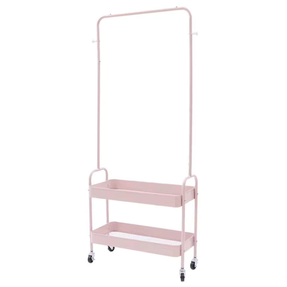 Mobile Clothing Storage Rack