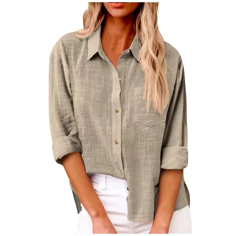 Women’s Classic Long Sleeve Button-Down