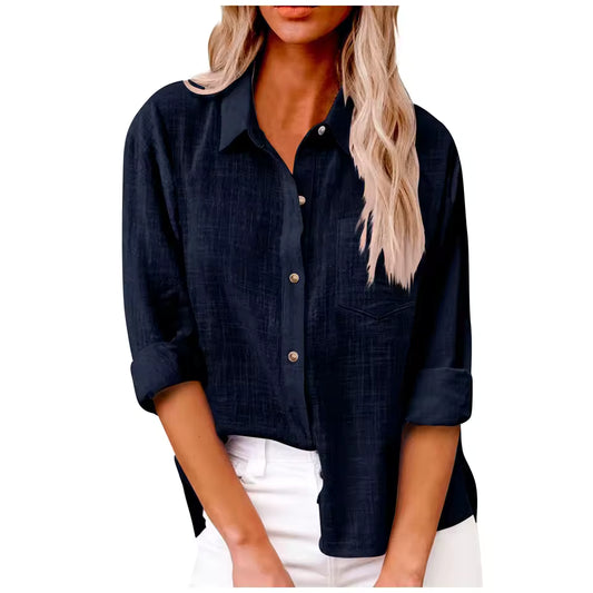 Women’s Classic Long Sleeve Button-Down