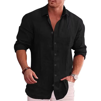 Men’s Hand-Crafted Cotton Button-Up