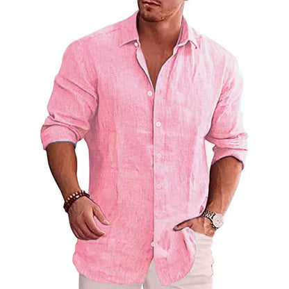 Men’s Hand-Crafted Cotton Button-Up