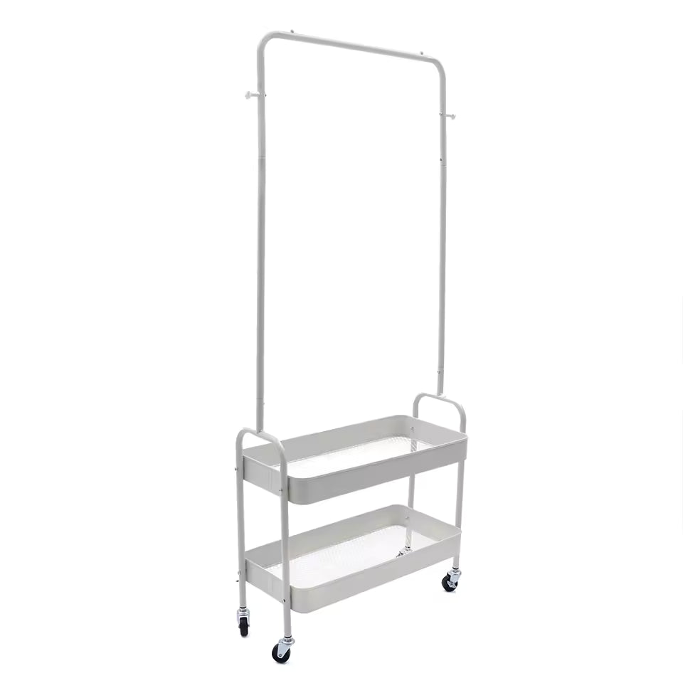 Mobile Clothing Storage Rack
