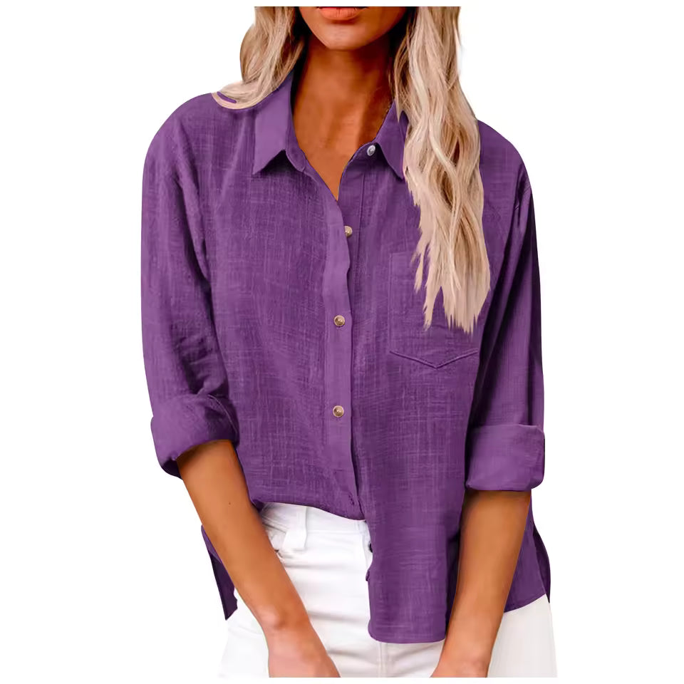Women’s Classic Long Sleeve Button-Down