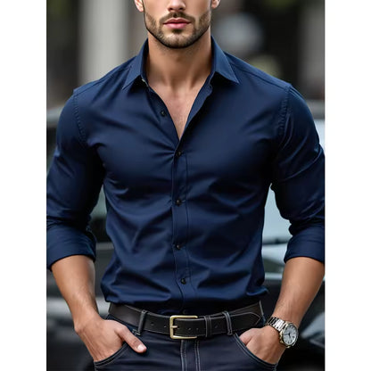 Men’s Fitted Dress Shirt